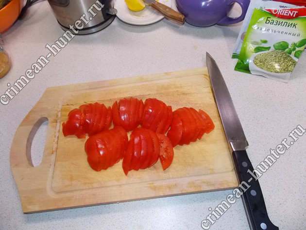 Как нарезать помидоры для шурпы из кабана