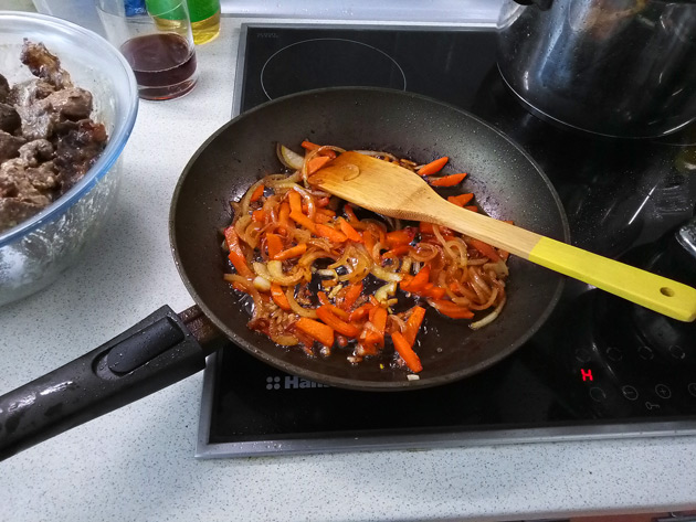Рецепт приготовления рагу из оленины